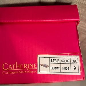 Embellished, slip on sandals